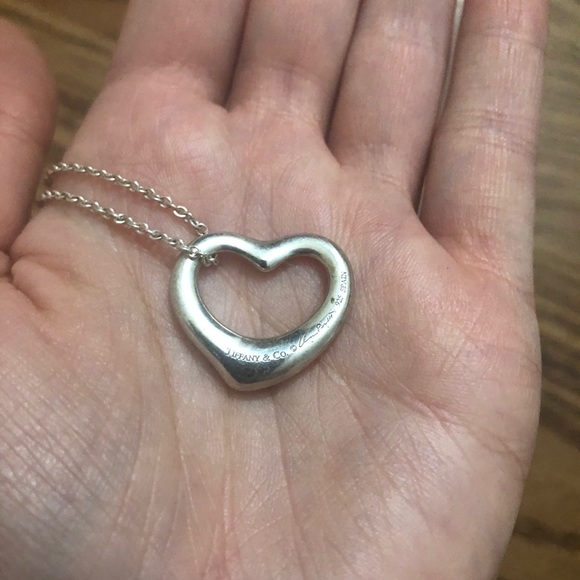 Tiffany & Co. Jewelry - Tiffany & Co Elsa Peretti Open Heart Pendant